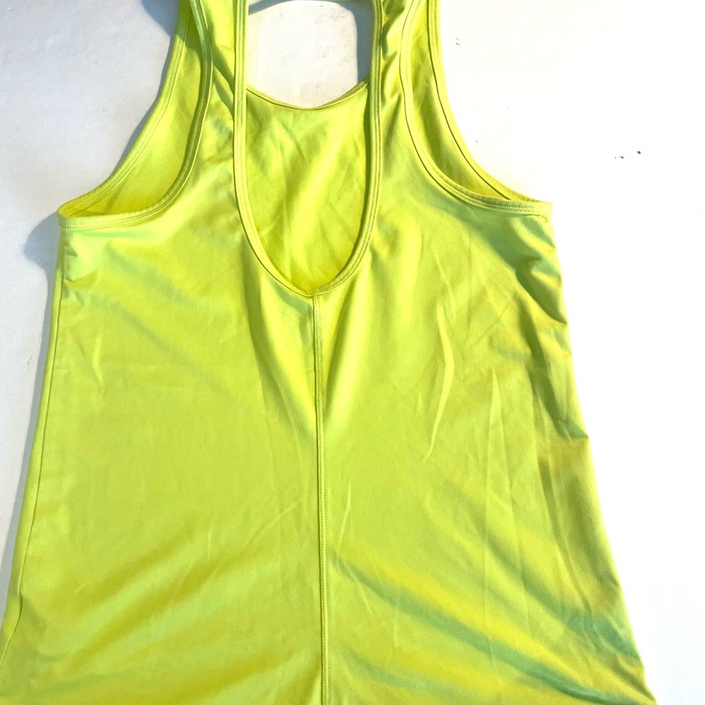 Bundle: DSG Blue and Neon Yellow Racerback Workout Tanks XS - Picture 5 of 11